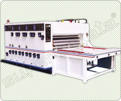 Multicolor Printing and Slotting Machine