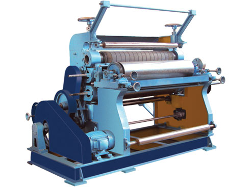 Vertical Type Single Face Paper Corrugating Machine