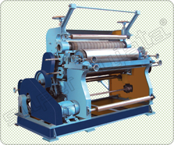 Vertical Type Single Face Paper Corrugating Machine